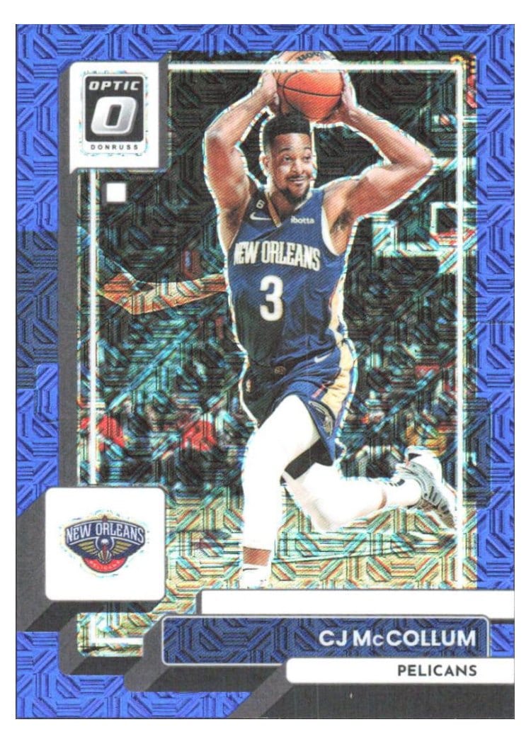 2022-23 Donruss Optic Base Set CJ McCollum #179 card