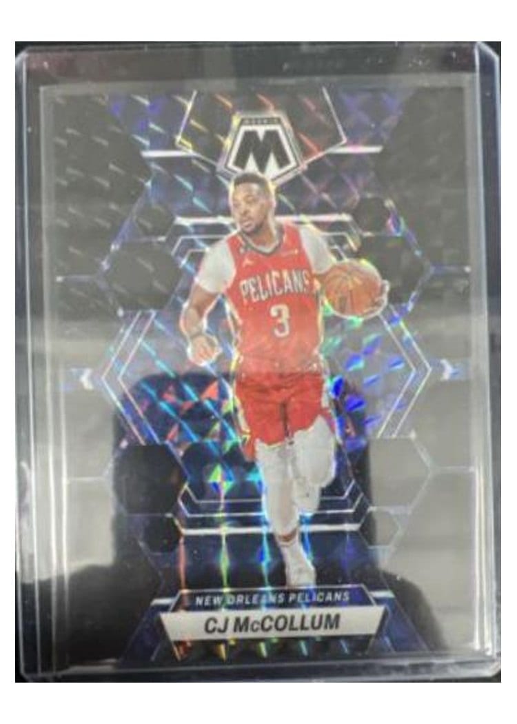 2022-23 Panini Mosaic Base Set CJ McCollum #22 card