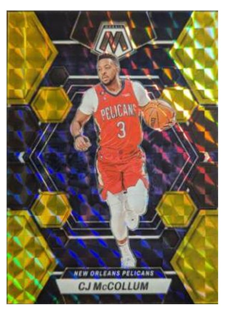 2022-23 Panini Mosaic Base Set CJ McCollum #22 card