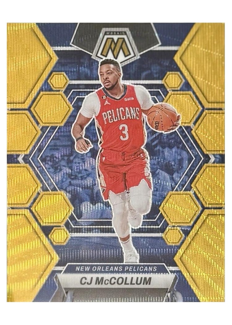 2022-23 Panini Mosaic Base Set CJ McCollum #22 card