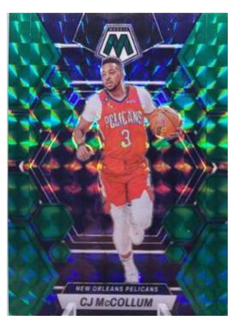 2022-23 Panini Mosaic Base Set CJ McCollum #22 card