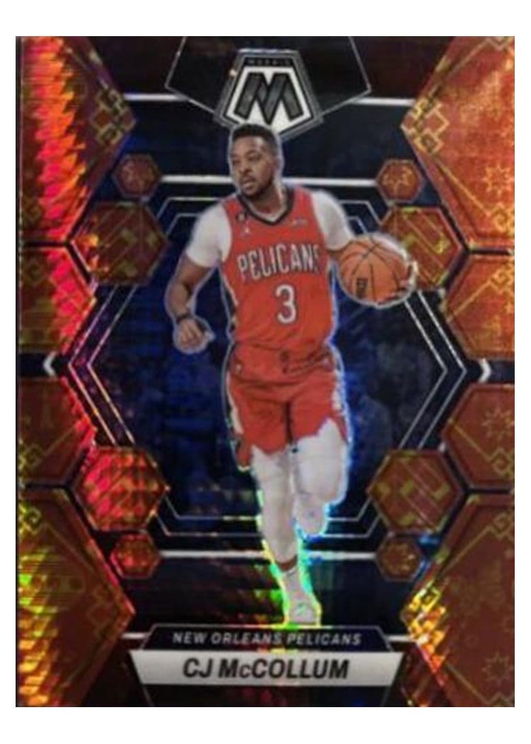 2022-23 Panini Mosaic Base Set CJ McCollum #22 card