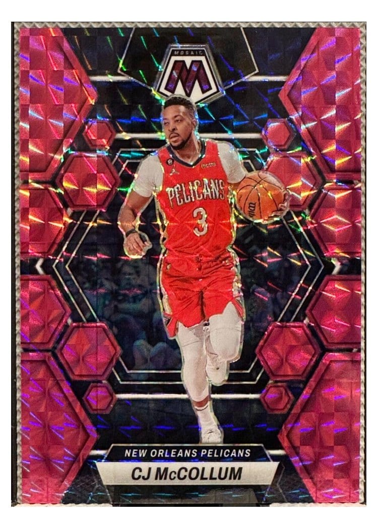 2022-23 Panini Mosaic Base Set CJ McCollum #22 card
