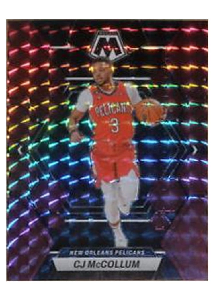 2022-23 Panini Mosaic Base Set CJ McCollum #22 card