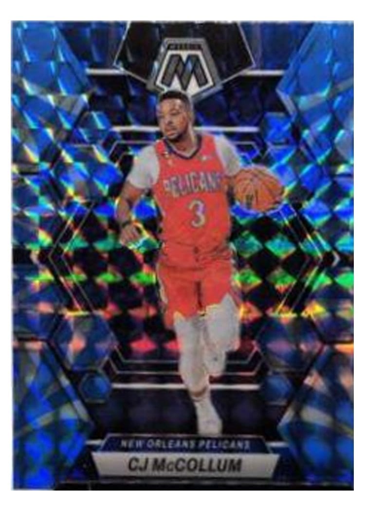 2022-23 Panini Mosaic Base Set CJ McCollum #22 card