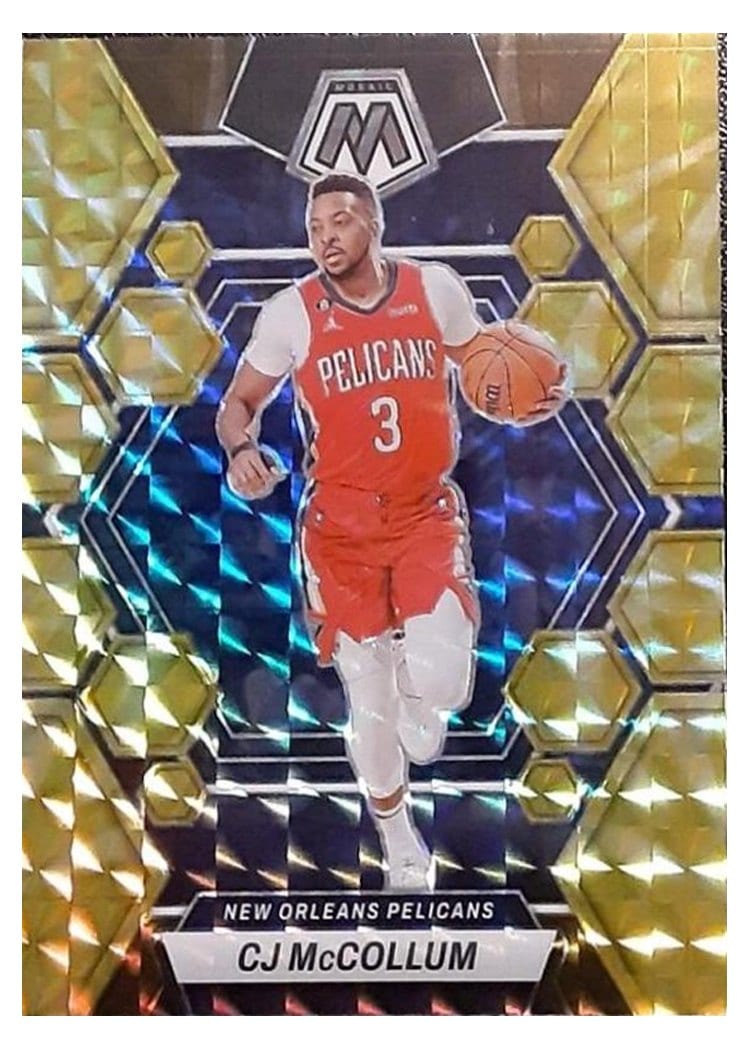 2022-23 Panini Mosaic Base Set CJ McCollum #22 card
