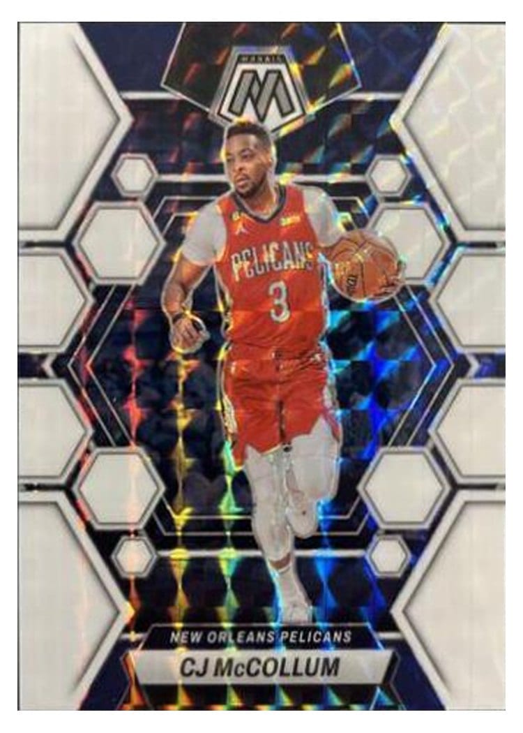 2022-23 Panini Mosaic Base Set CJ McCollum #22 card