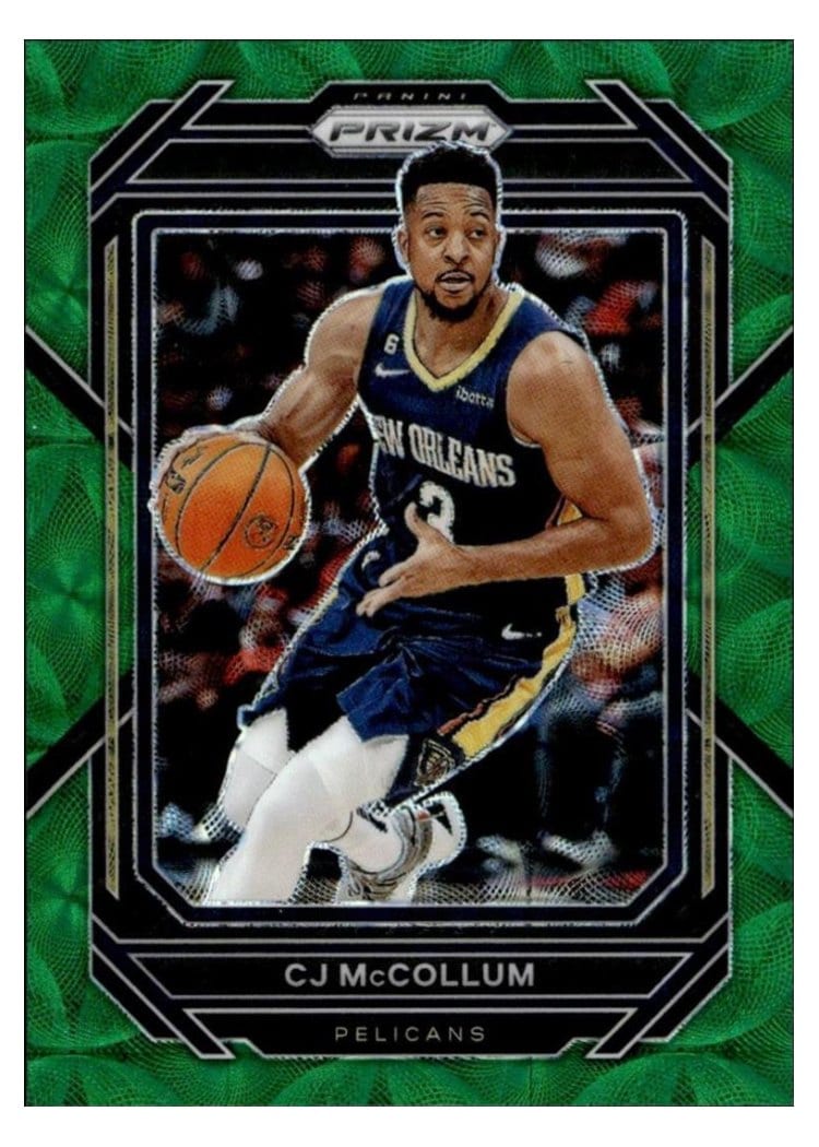 2022-23 Panini Prizm Base Set CJ McCollum #202 card