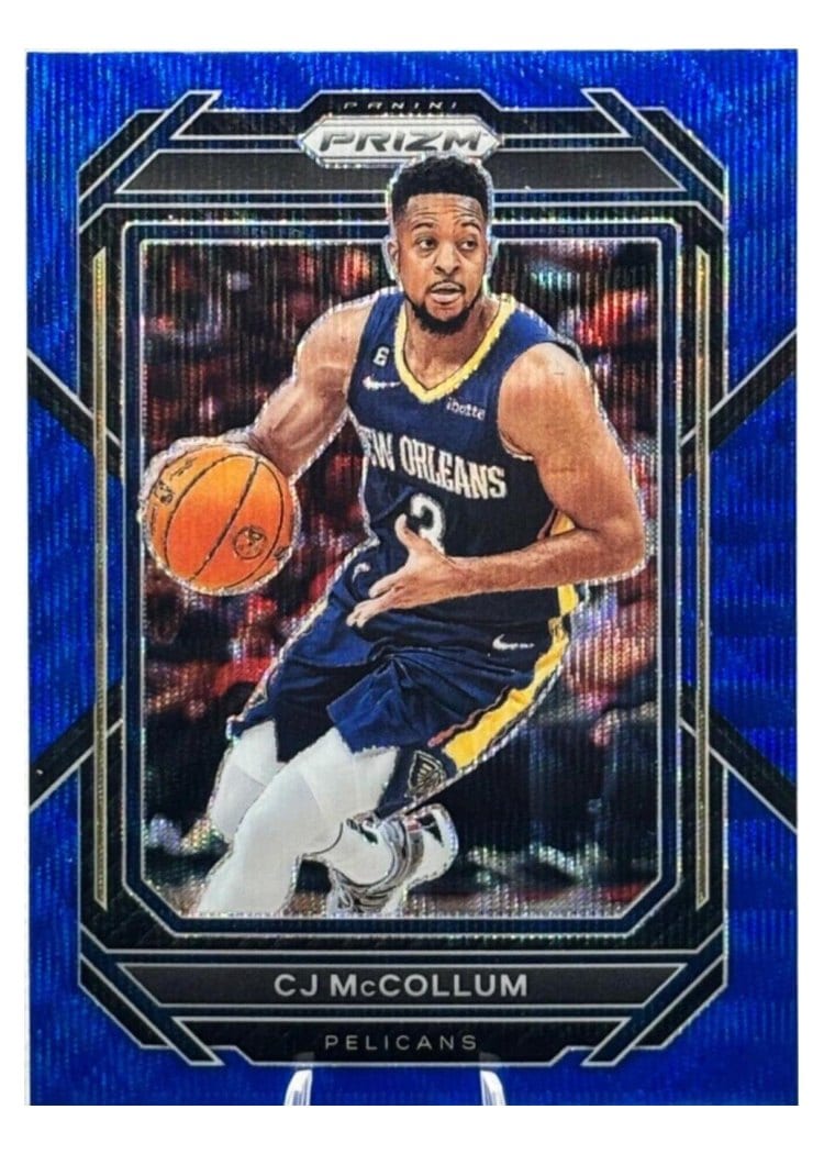 2022-23 Panini Prizm Base Set CJ McCollum #202 card