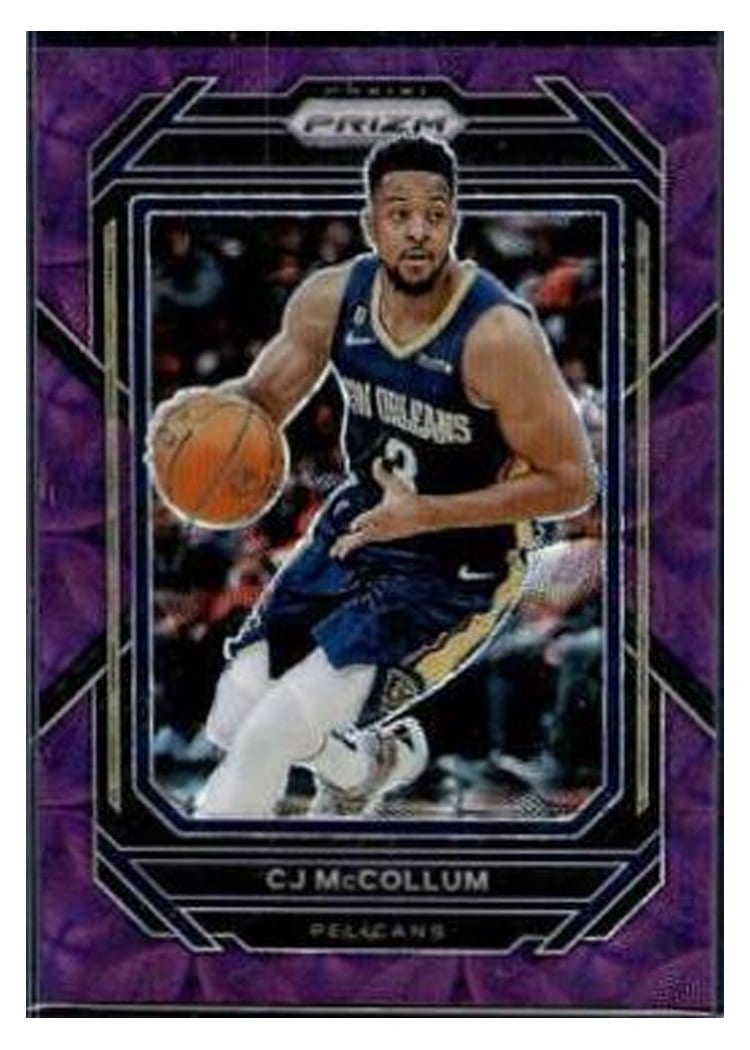 2022-23 Panini Prizm Base Set CJ McCollum #202 card