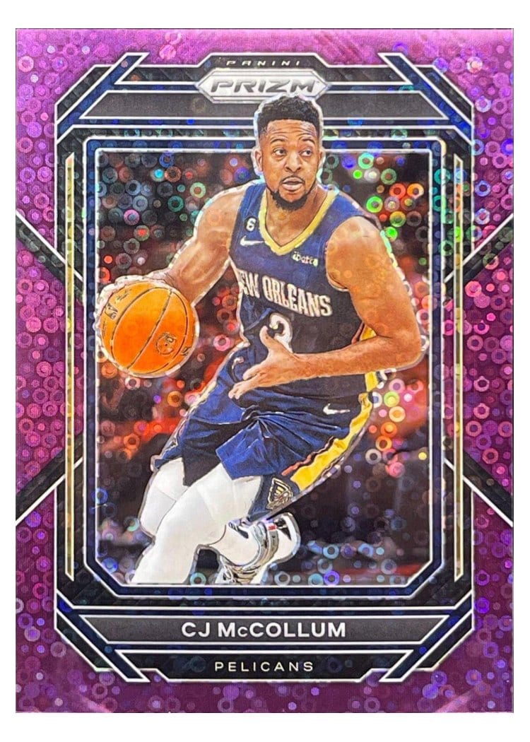 2022-23 Panini Prizm Base Set CJ McCollum #202 card