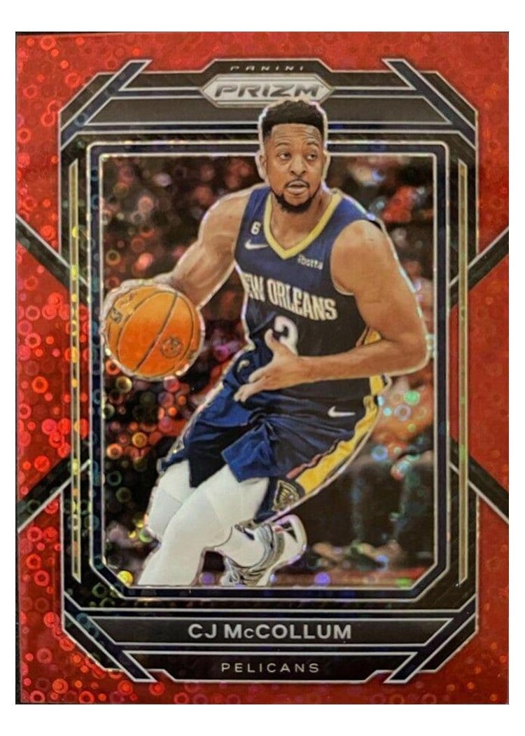 2022-23 Panini Prizm Base Set CJ McCollum #202 card