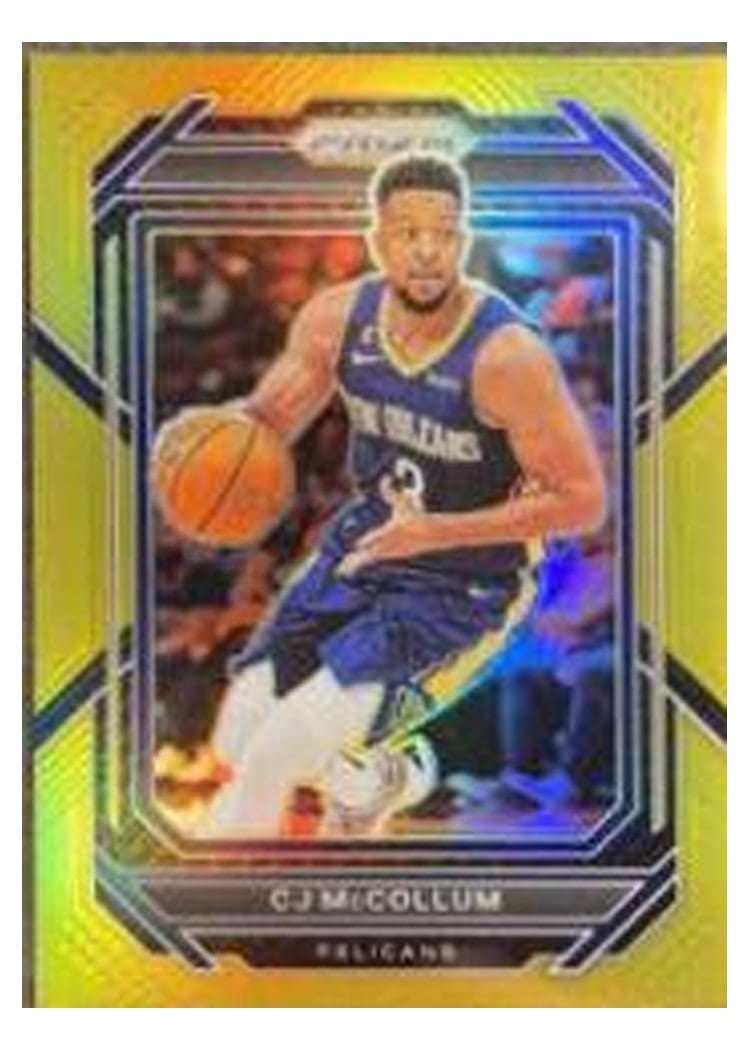 2022-23 Panini Prizm Base Set CJ McCollum #202 card