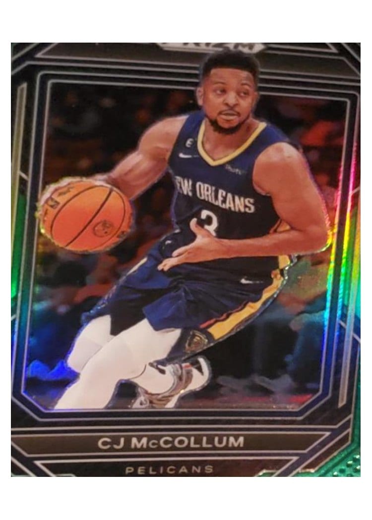 2022-23 Panini Prizm Base Set CJ McCollum #202 card