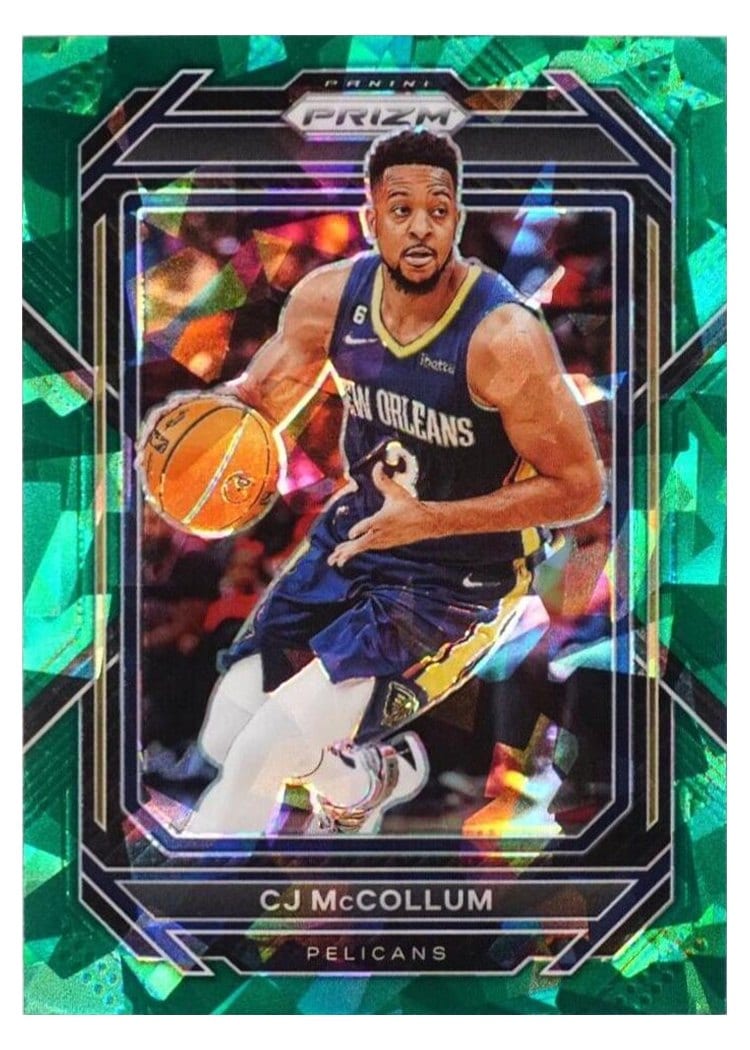 2022-23 Panini Prizm Base Set CJ McCollum #202 card