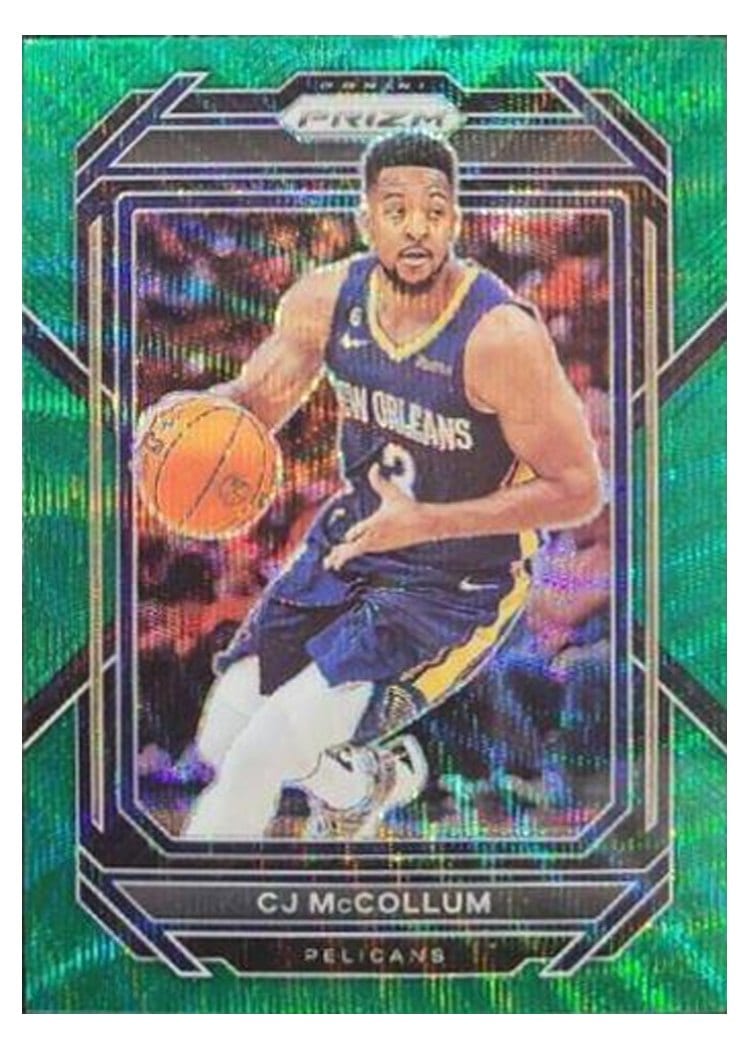 2022-23 Panini Prizm Base Set CJ McCollum #202 card