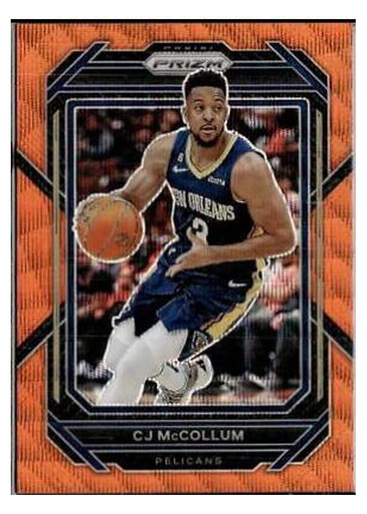 2022-23 Panini Prizm Base Set CJ McCollum #202 card