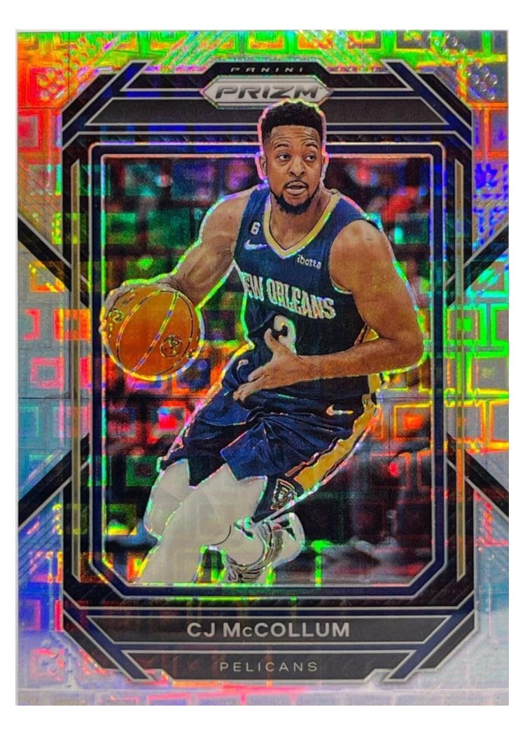 2022-23 Panini Prizm Base Set CJ McCollum #202 card