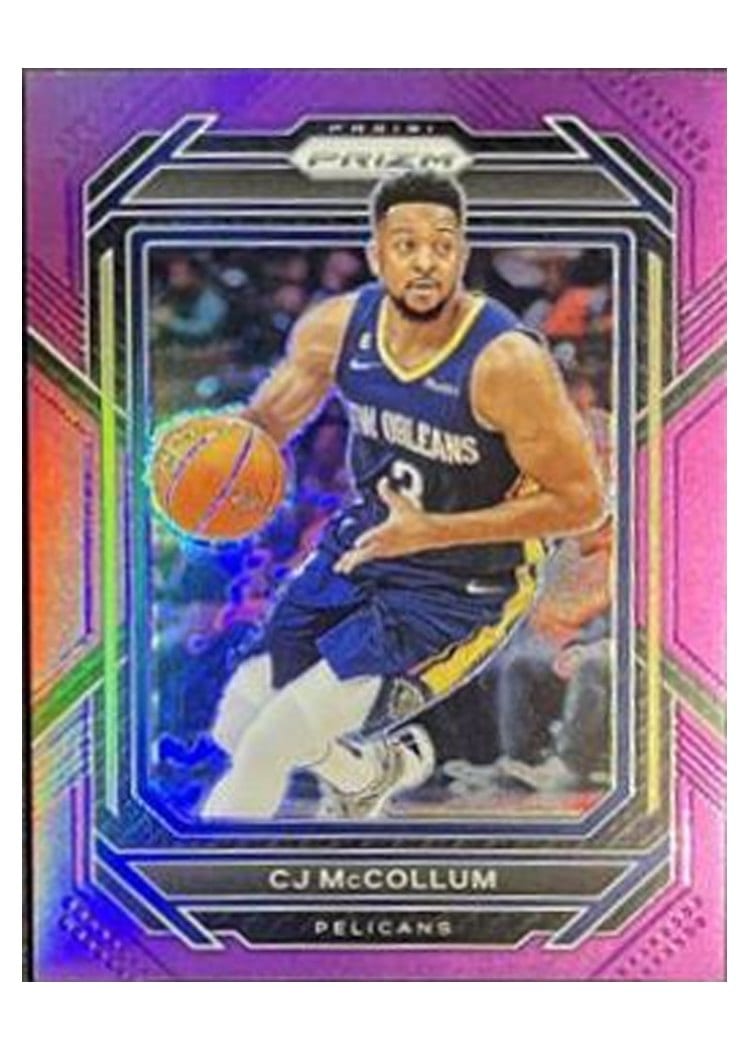 2022-23 Panini Prizm Base Set CJ McCollum #202 card