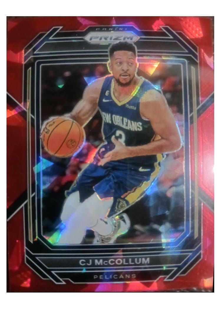 2022-23 Panini Prizm Base Set CJ McCollum #202 card