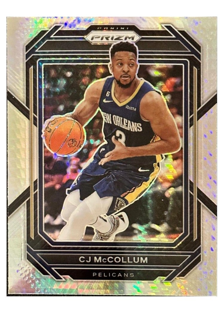 2022-23 Panini Prizm Base Set CJ McCollum #202 card
