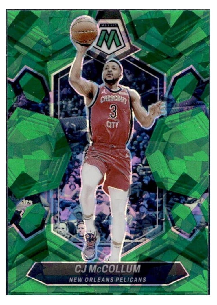 2023-24 Panini Mosaic Base Set CJ McCollum #153 card