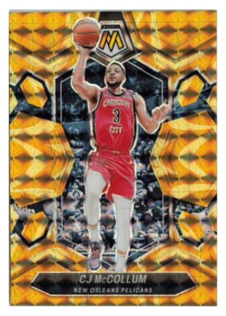 2023-24 Panini Mosaic Base Set CJ McCollum #153 card