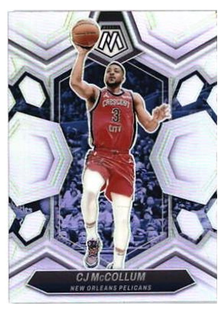 2023-24 Panini Mosaic Base Set CJ McCollum #153 card