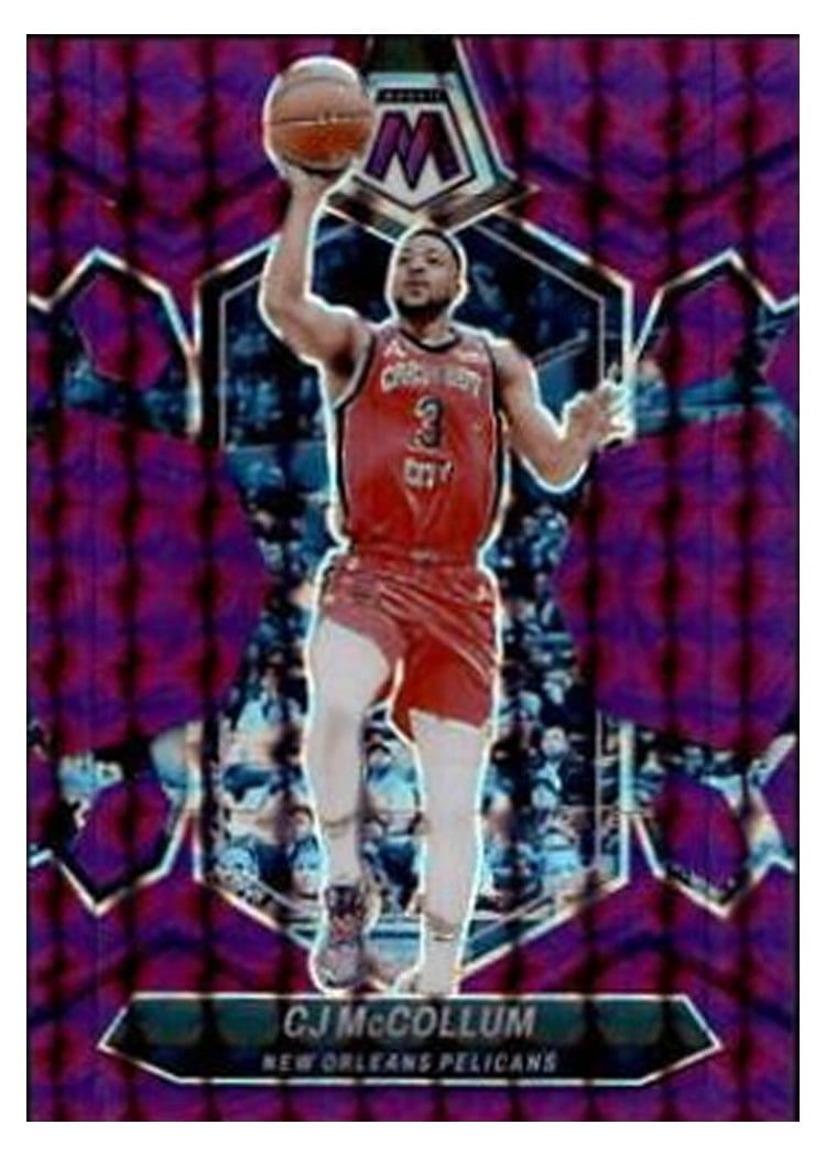 2023-24 Panini Mosaic Base Set CJ McCollum #153 card