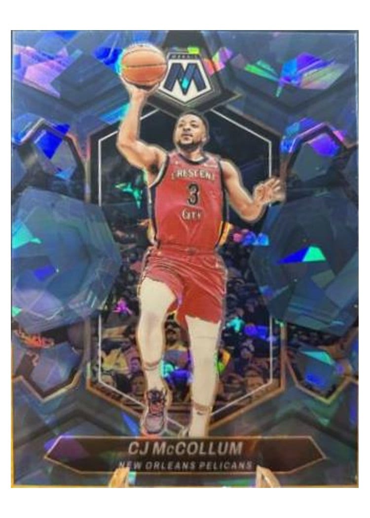 2023-24 Panini Mosaic Base Set CJ McCollum #153 card