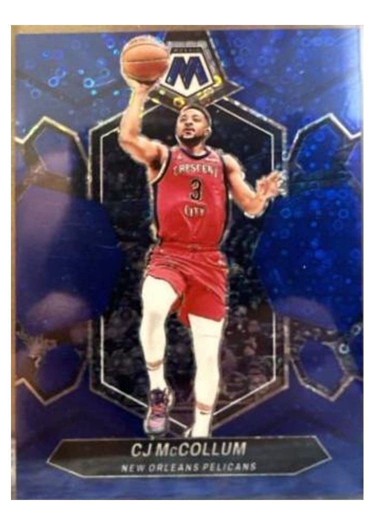 2023-24 Panini Mosaic Base Set CJ McCollum #153 card