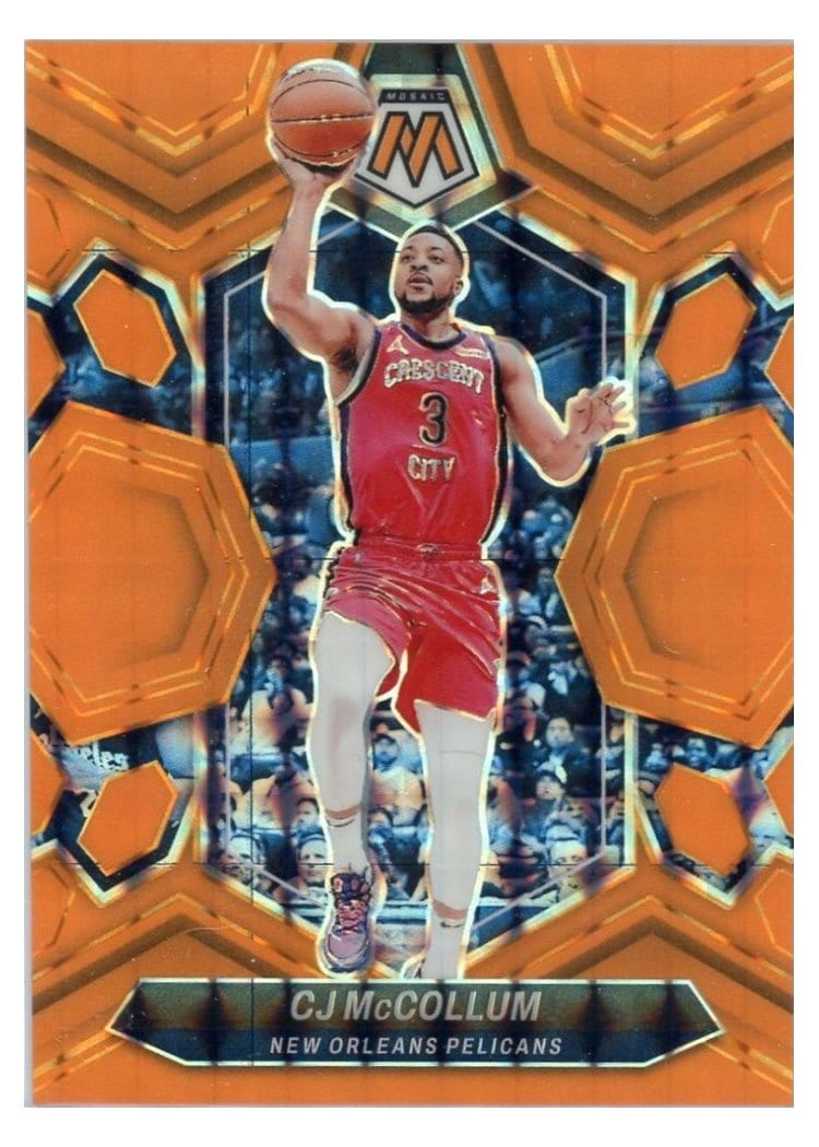2023-24 Panini Mosaic Base Set CJ McCollum #153 card