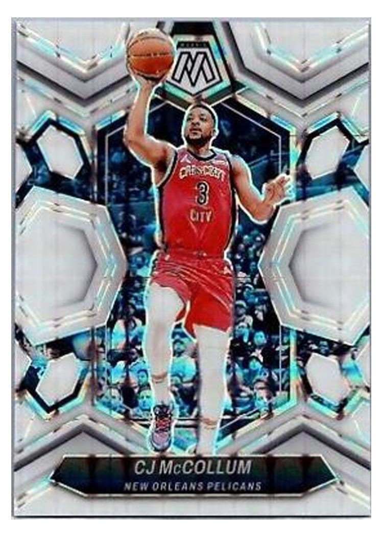 2023-24 Panini Mosaic Base Set CJ McCollum #153 card