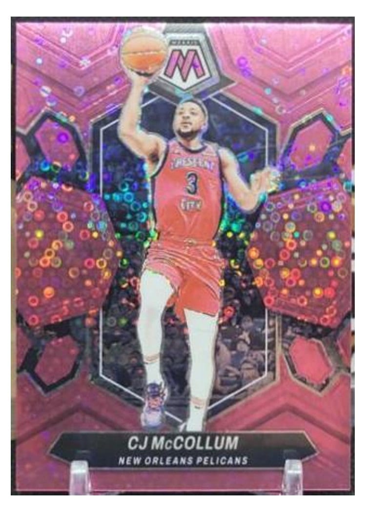 2023-24 Panini Mosaic Base Set CJ McCollum #153 card