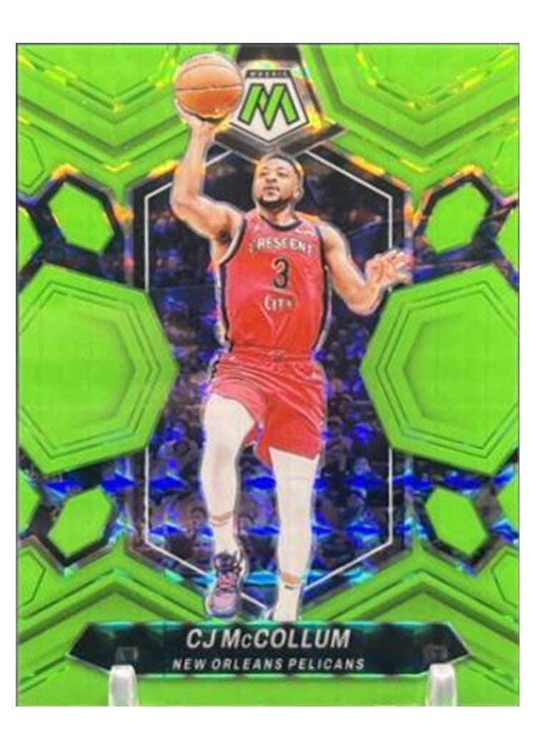 2023-24 Panini Mosaic Base Set CJ McCollum #153 card