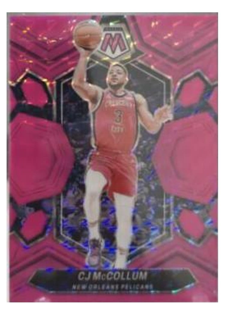 2023-24 Panini Mosaic Base Set CJ McCollum #153 card