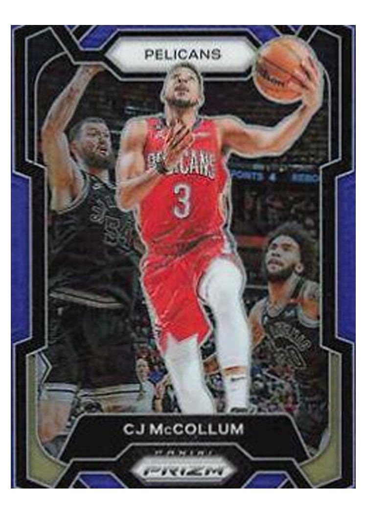 2023-24 Panini Prizm Base Set CJ McCollum #114 card