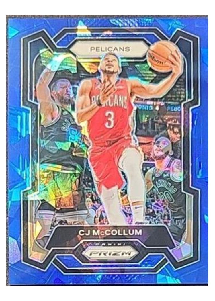 2023-24 Panini Prizm Base Set CJ McCollum #114 card