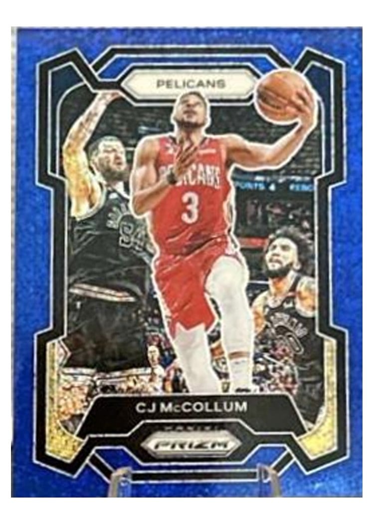 2023-24 Panini Prizm Base Set CJ McCollum #114 card