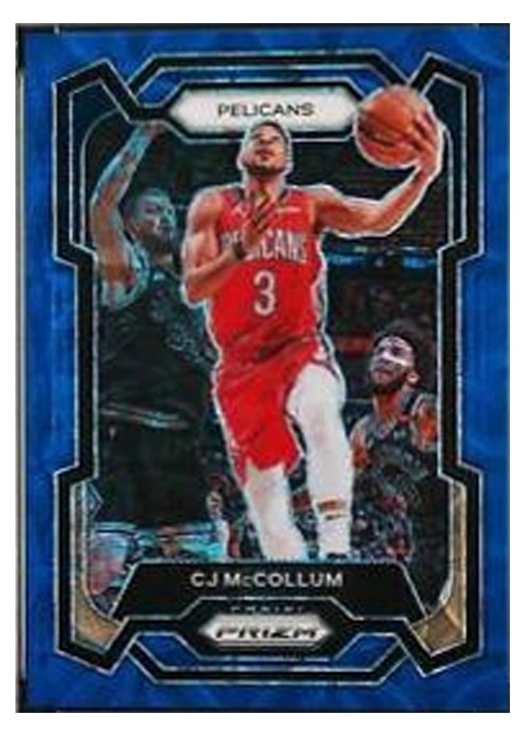 2023-24 Panini Prizm Base Set CJ McCollum #114 card