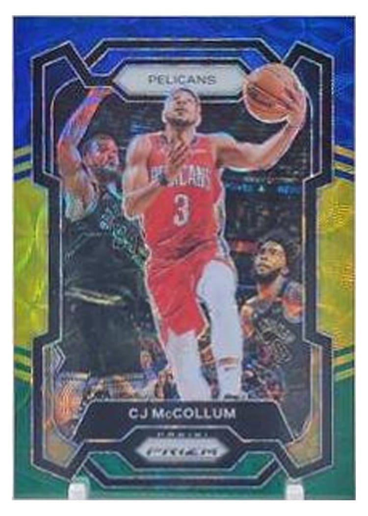 2023-24 Panini Prizm Base Set CJ McCollum #114 card