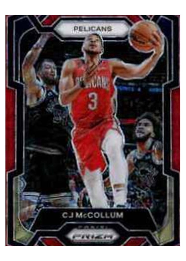 2023-24 Panini Prizm Base Set CJ McCollum #114 card