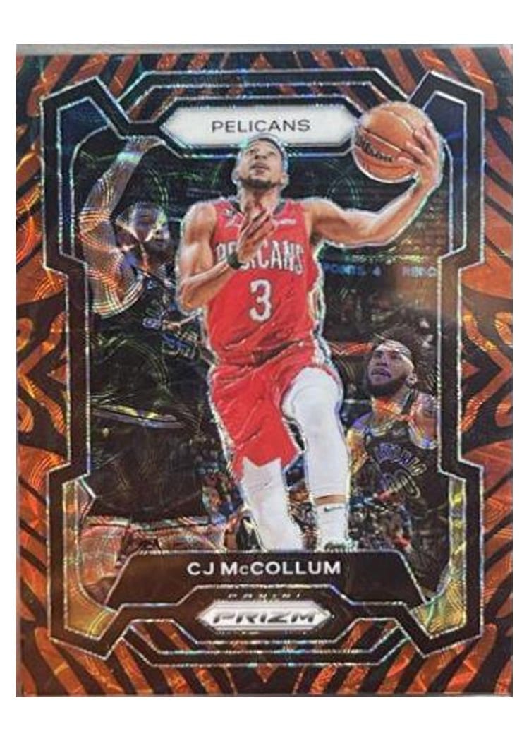 2023-24 Panini Prizm Base Set CJ McCollum #114 card