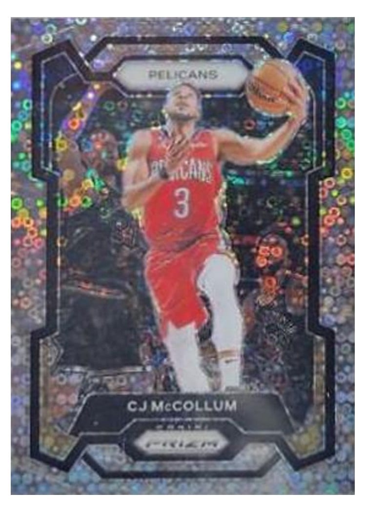2023-24 Panini Prizm Base Set CJ McCollum #114 card