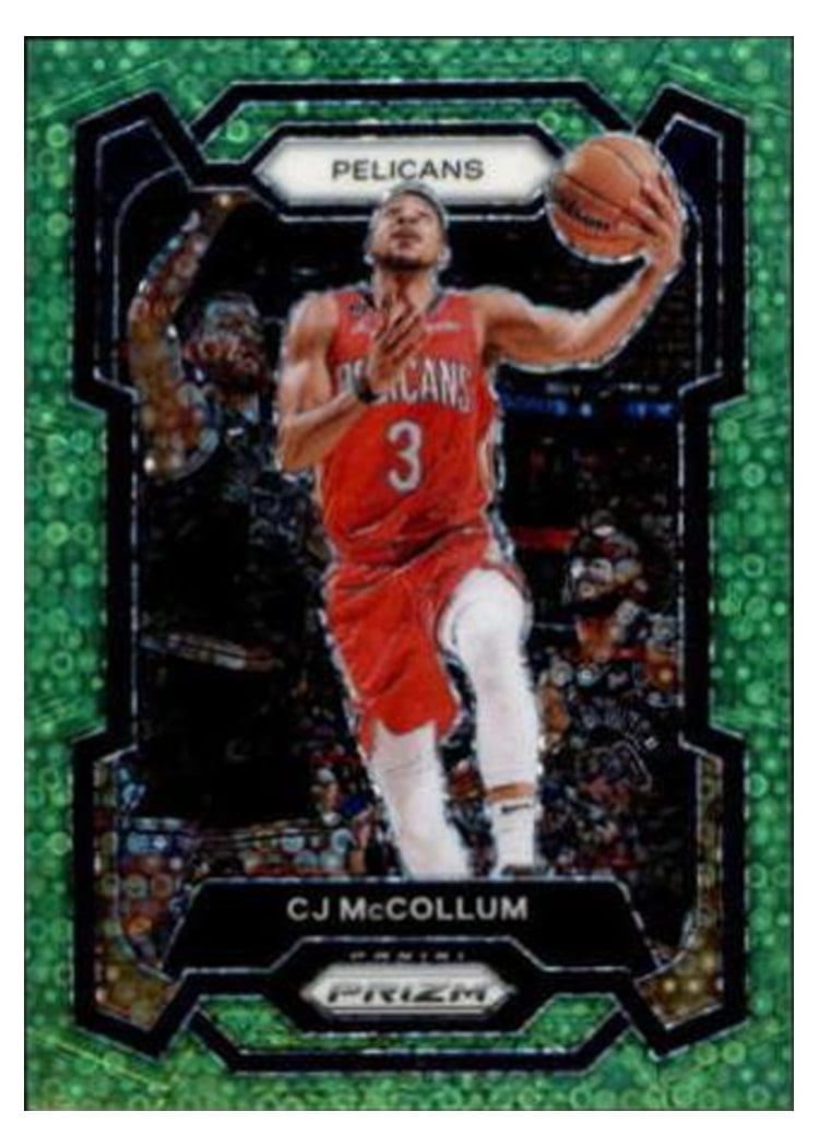 2023-24 Panini Prizm Base Set CJ McCollum #114 card