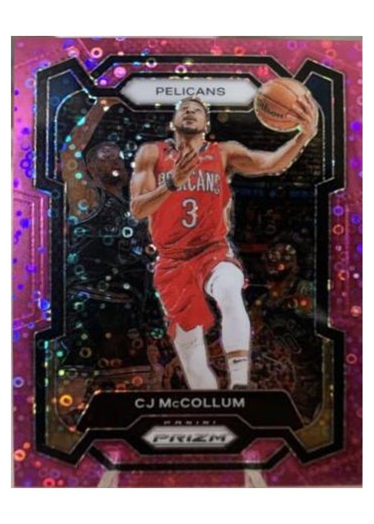 2023-24 Panini Prizm Base Set CJ McCollum #114 card