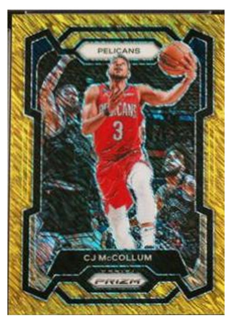2023-24 Panini Prizm Base Set CJ McCollum #114 card