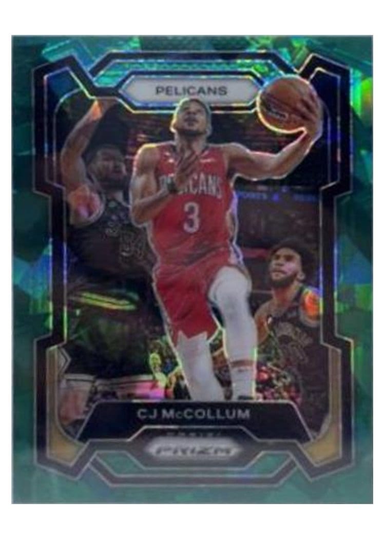 2023-24 Panini Prizm Base Set CJ McCollum #114 card