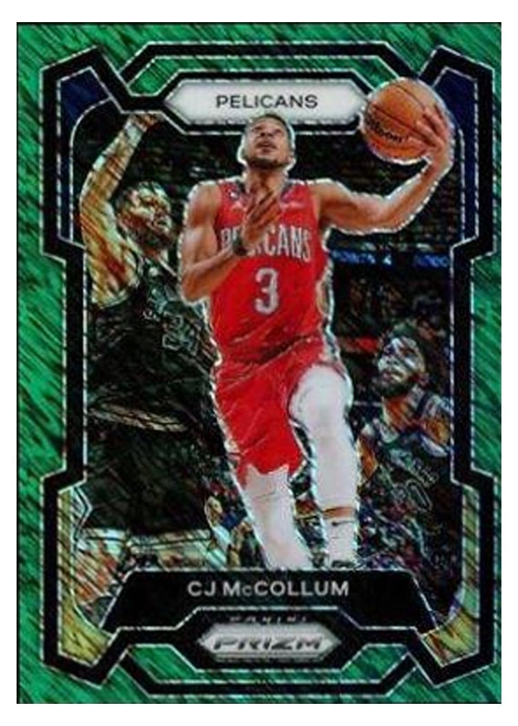 2023-24 Panini Prizm Base Set CJ McCollum #114 card