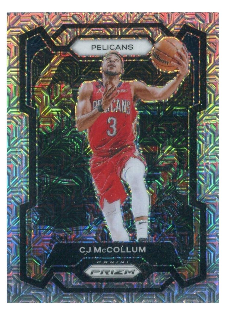 2023-24 Panini Prizm Base Set CJ McCollum #114 card